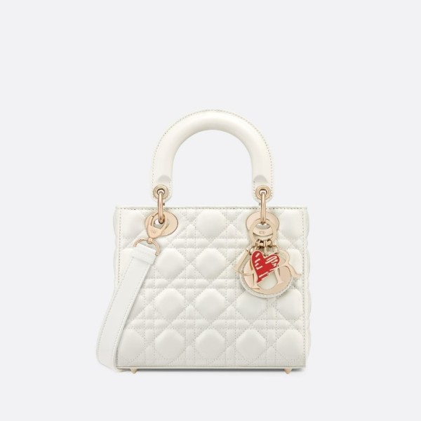 DIOR - 디올 Dioramour Lady Dior 스몰 백 (20 x 17 x 8cm)